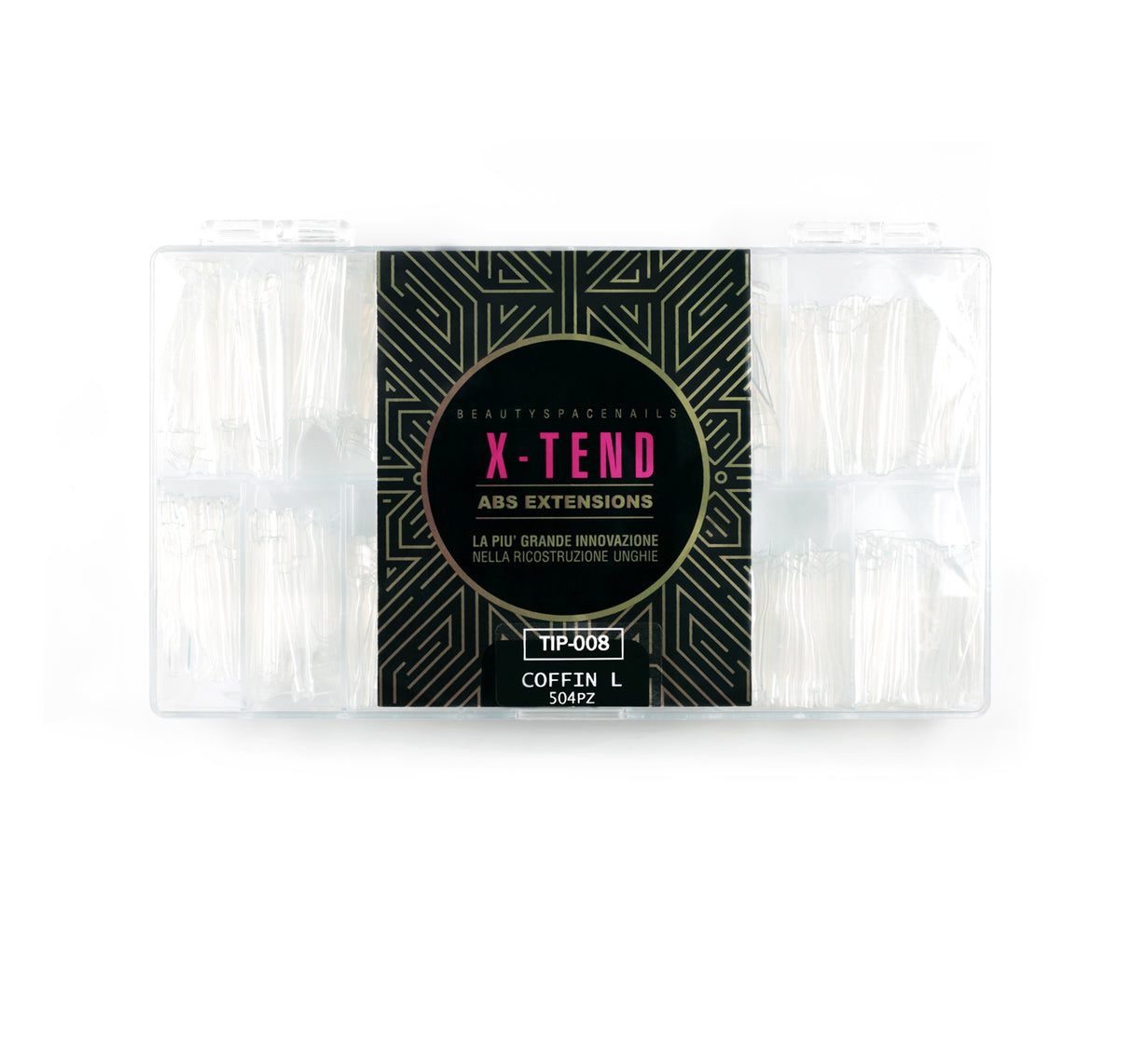 COFFIN L - X-TEND Abs Extensions Tip - Tip Box 504pz