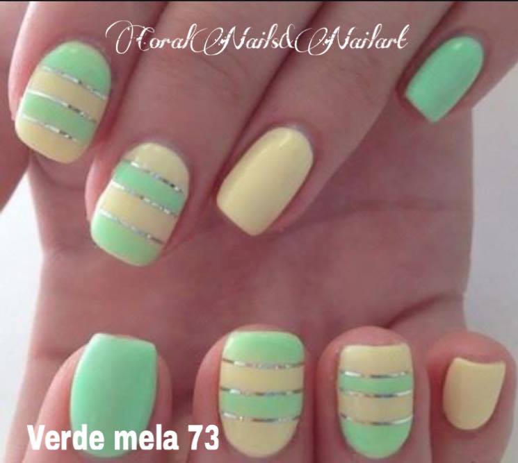 73 - Verde mela - Coprente - Gel UV Colorato - Color line - 5ml