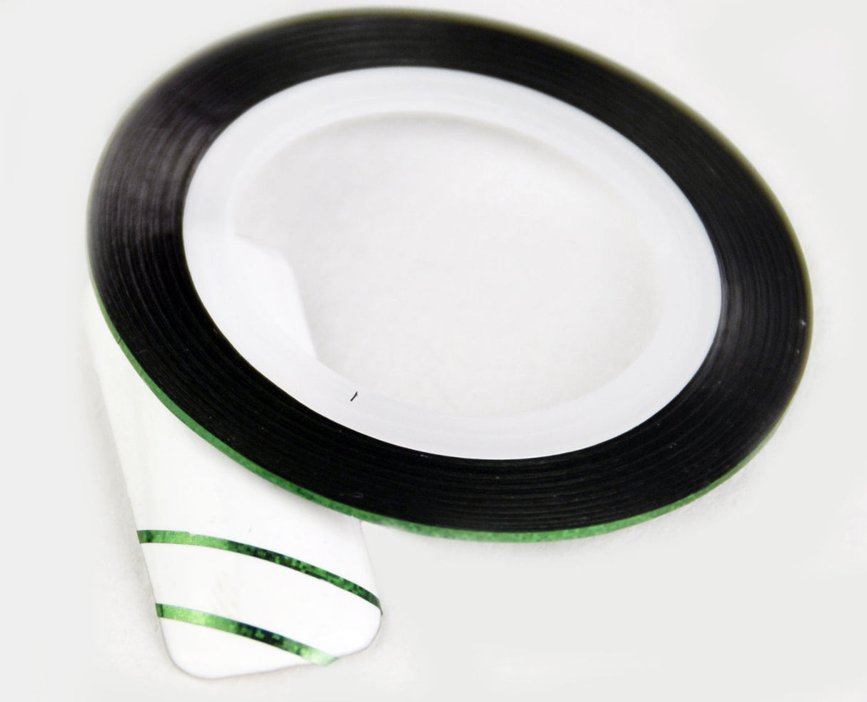 Verde - Striping Tape Nail Art - Striscia Nastro Adesivo Colorato
