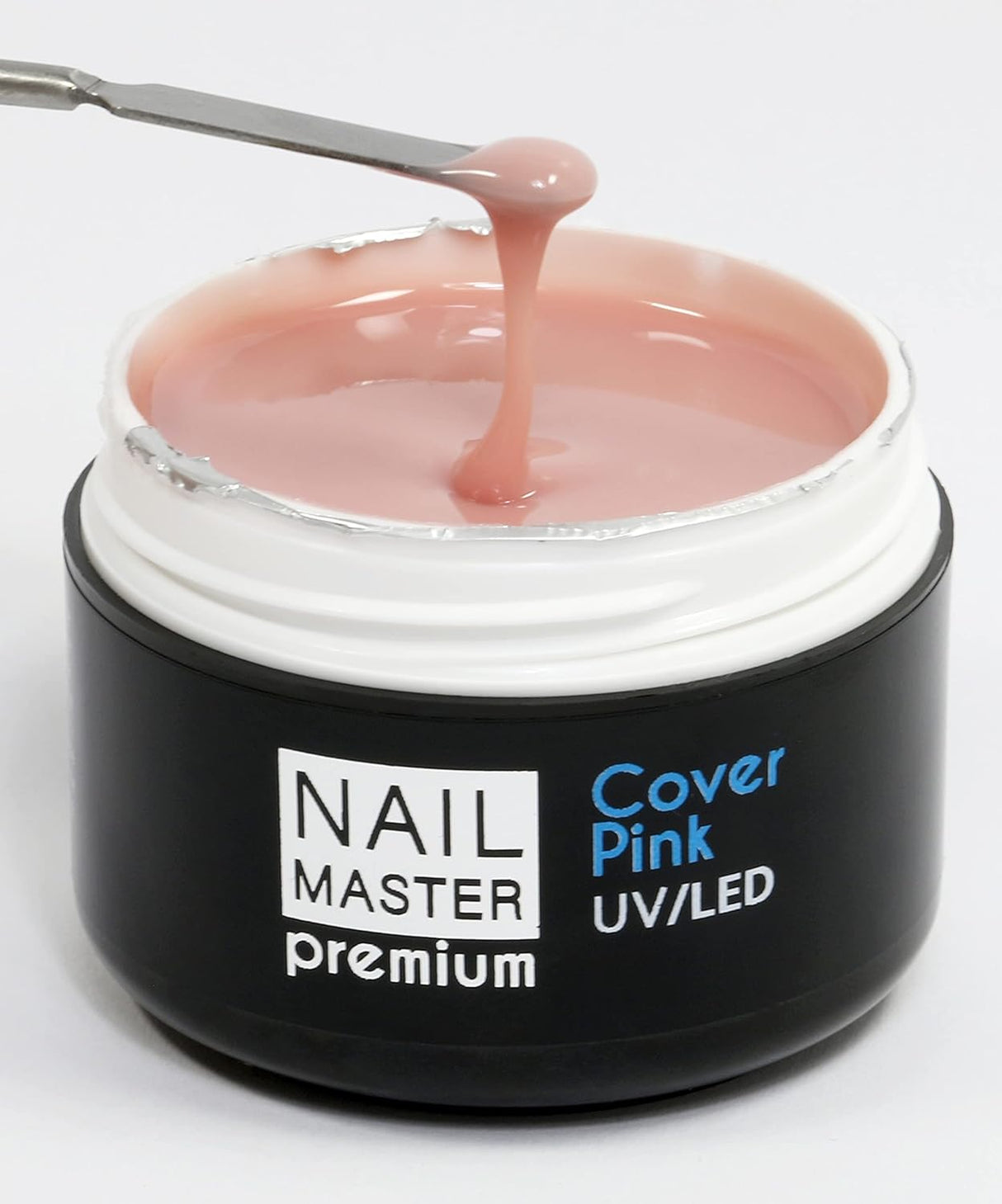 Nail Master Premium 30g, Cover Pink, Gel unghie UV/Led – Camouflage Costruttore Modellante - Media viscosità, senza acidi