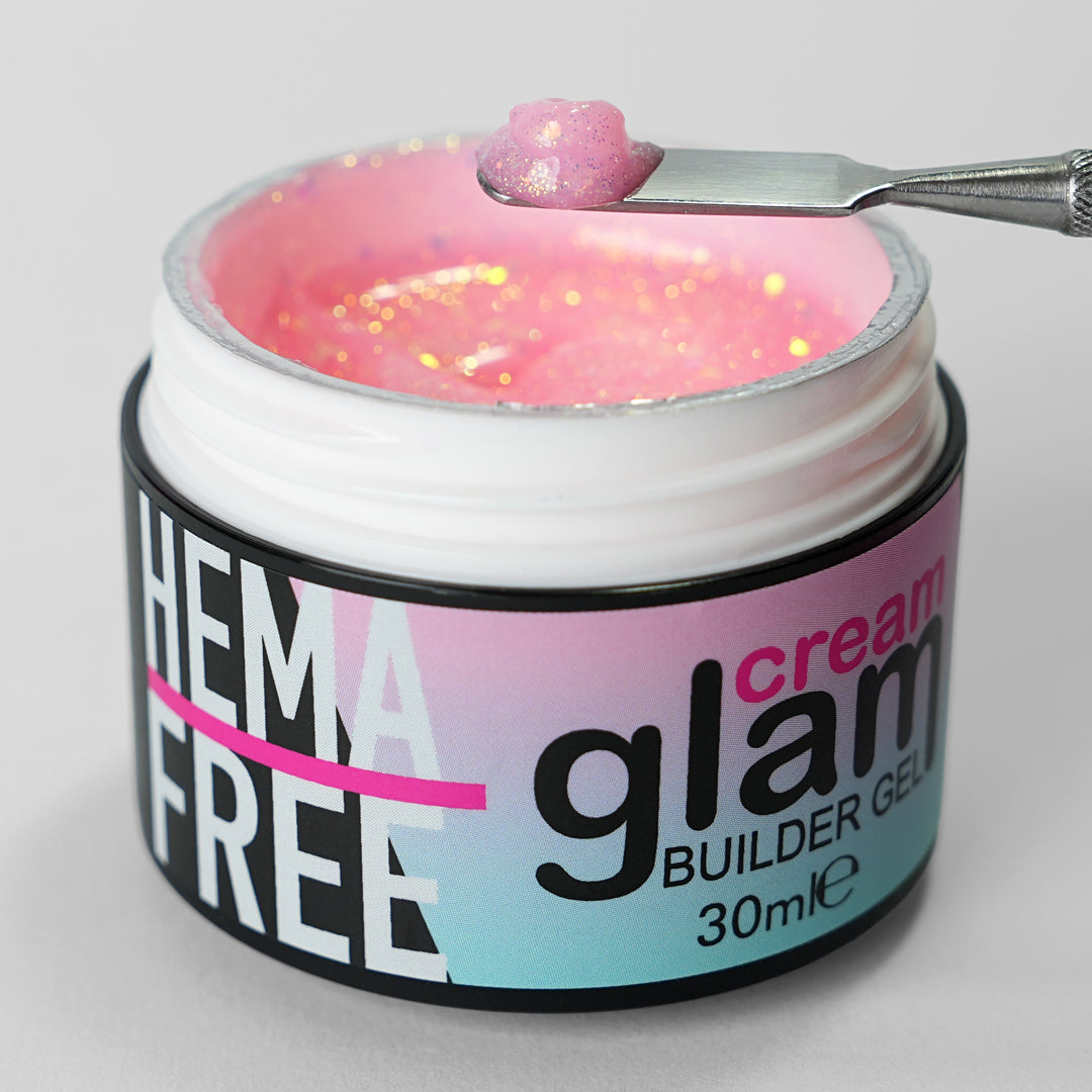 Lovely Stardust - FAST HARD - Cream Glam Builder Gel 30 ml - Hema Free