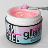 Lovely Stardust - FAST HARD - Cream Glam Builder Gel 30 ml - Hema Free