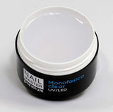Nail Master Premium 30g, Monofasico Clear, Gel unghie UV/Led – 3in1 Base, modellante e Sigillante - Media viscosità, senza acidi