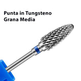 PF-112 - Punta per fresa Carbide Ø 5 millimetri - Cono - grana media