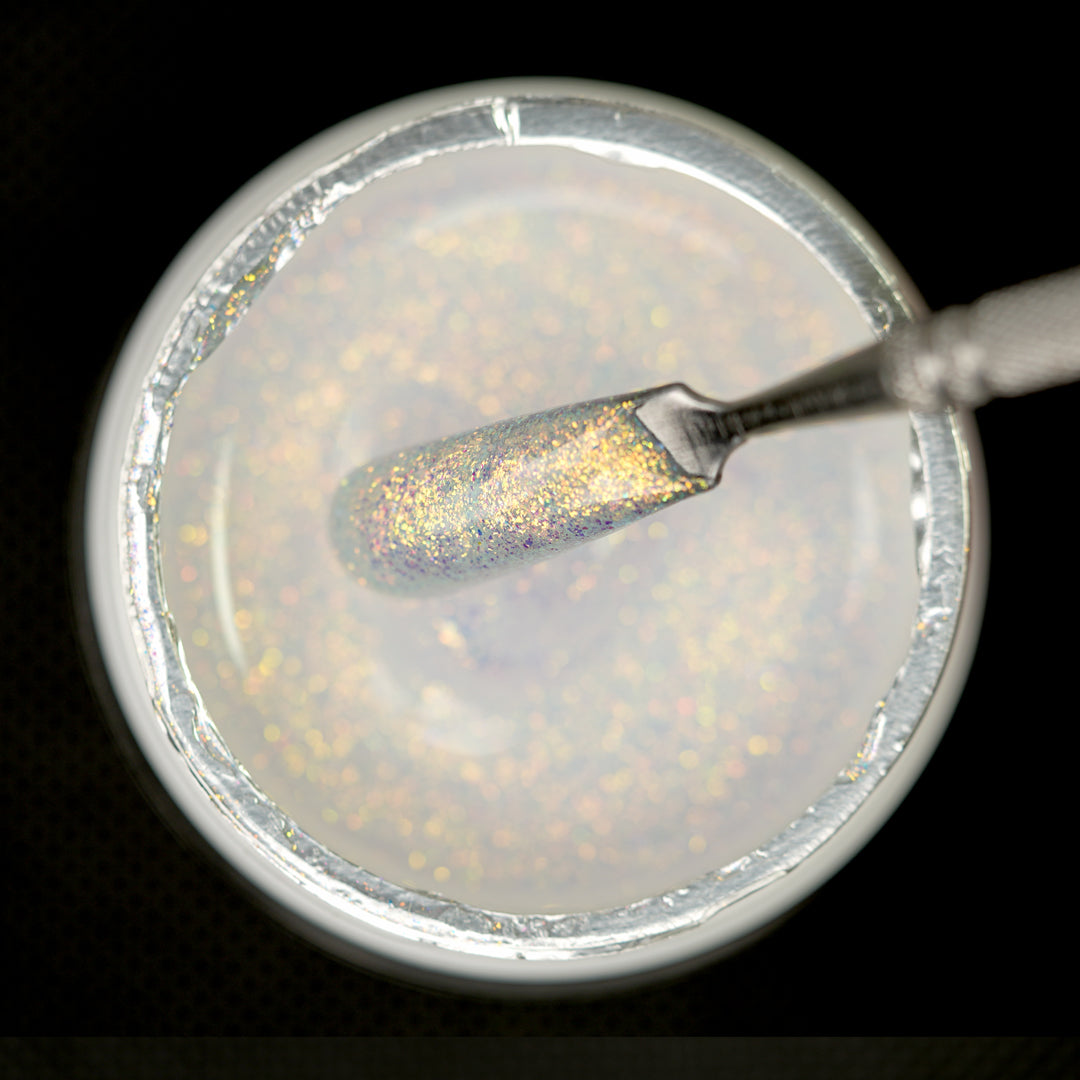 Starry White - Cream Glam Builder Gel 30 ml - Hema Free