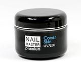 Nail Master Premium 30g, Cover Skin, Gel unghie UV/Led – Costruttore Modellante - Media viscosità, senza acidi