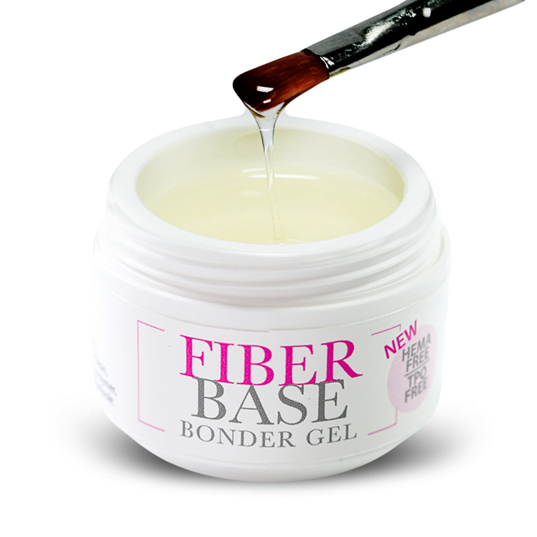 FIBER BASE - BONDER GEL - Nuova Formula HEMA FREE & TPO FREE -  15ml