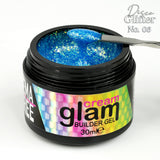 Disco Glitter No. 06 Glitter Builder Gel Cream Glam 30ml glitter effetto diamante Beauty Space Nails