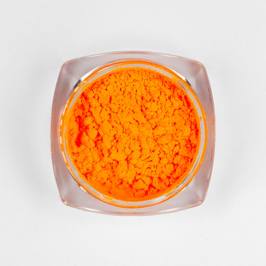 Pigmento in polvere fluo - Arancione Chiaro
