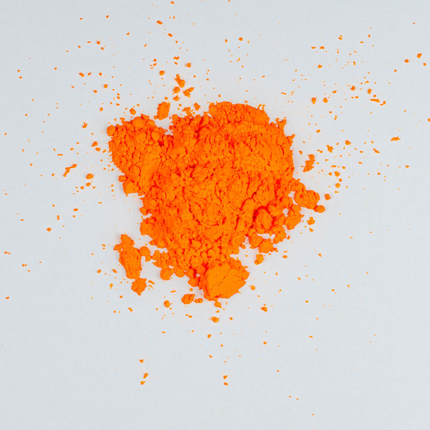 Pigmento in polvere fluo - Arancione Chiaro