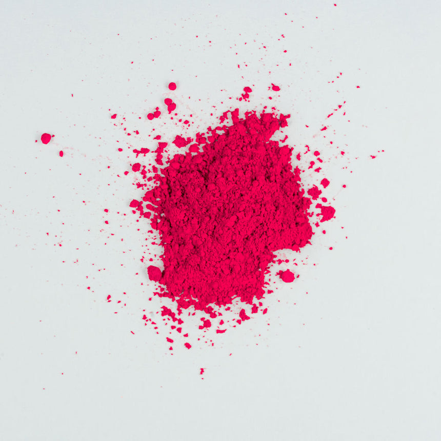 Pigmento in polvere fluo - Rosso acceso