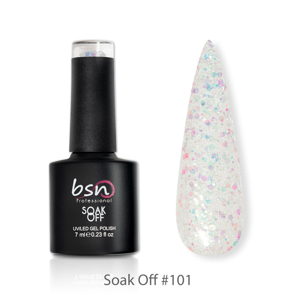 101 - Soak Off Color 7 ml Smalto semipermanente - SPARKLING