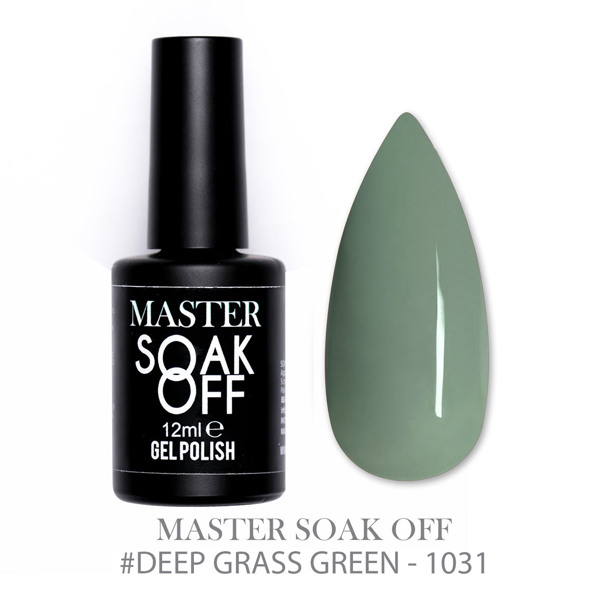 Deep Grass Green - 1031 - Master Color Soak Off 12 ml