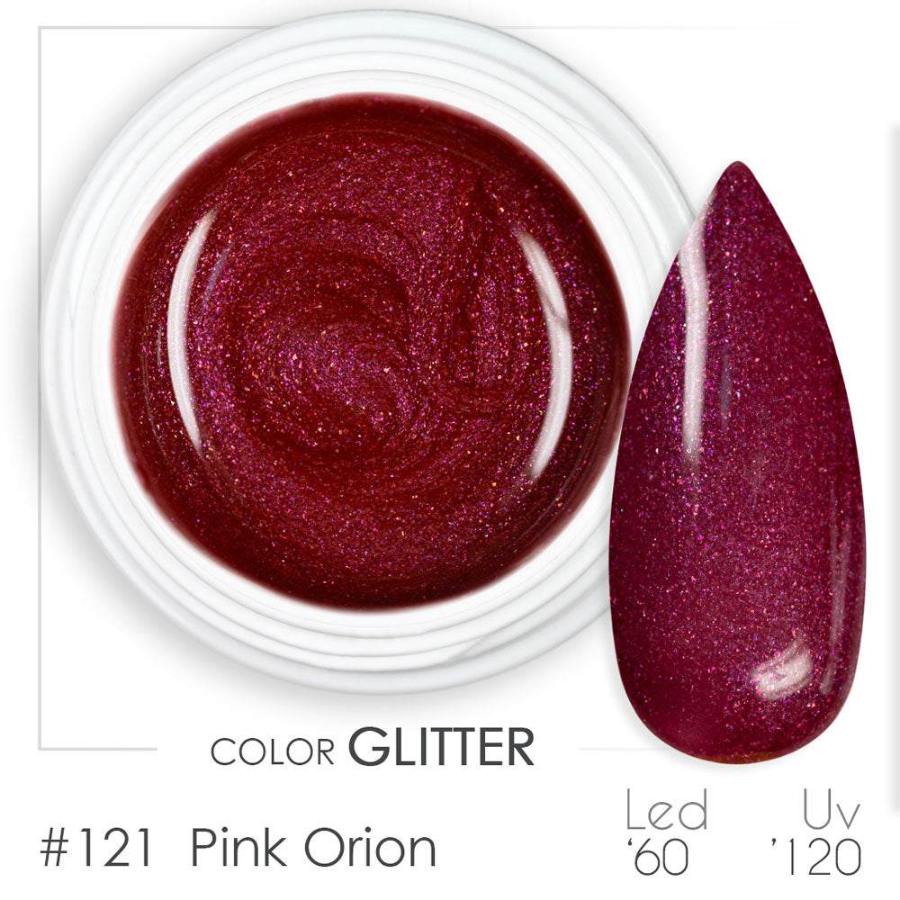 121 - Pink Orion - Gel UV Colorato - BSN Professional Glitter