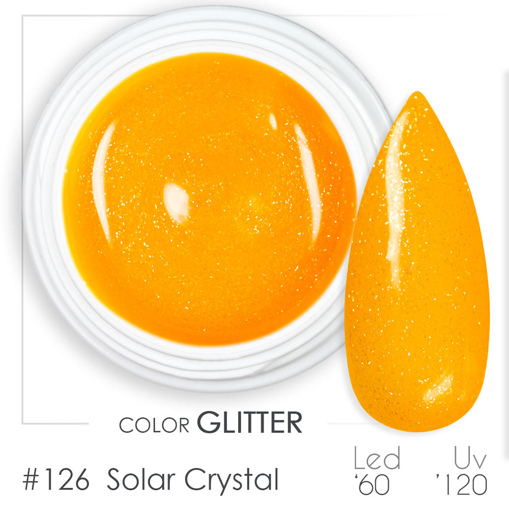 126 - Solar Crystal - Gel UV Colorato - BSN Professional Glitter