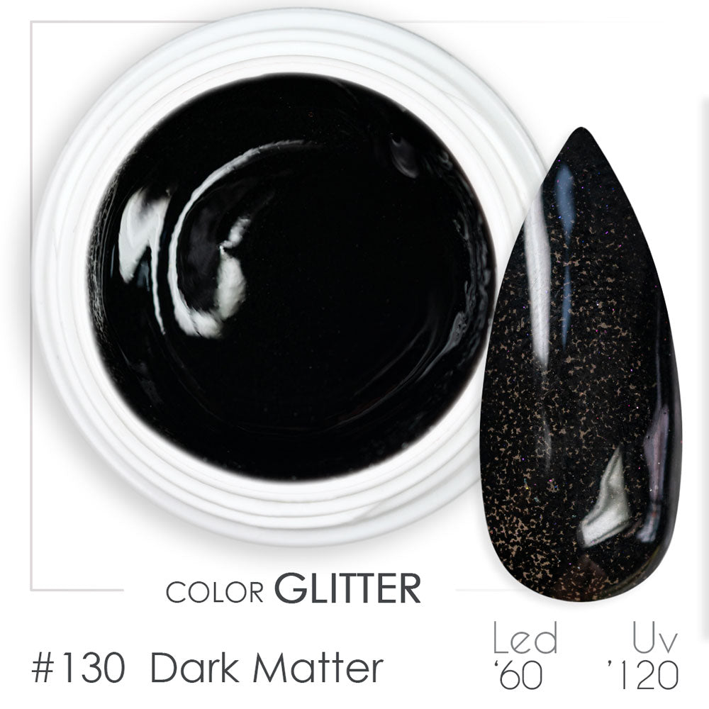 130 - Dark Matter - Gel UV Colorato - BSN Professional Glitter