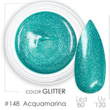 148 - Acquamarina - Gel UV Colorato - BSN Professional Glitter