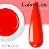 15 - Rodolite - Glass Effect - Gel UV Colorato - Color line - 5ml