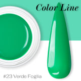 23 - Verde foglia - Coprente - Gel UV Colorato - Color line - 5ml