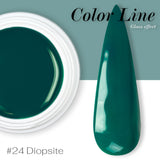 24 - Diopsite - Glass Effect - Gel UV Colorato - Color line - 5ml