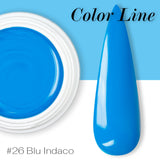 26 - Blu indaco - Coprente - Gel UV Colorato - Color line - 5ml
