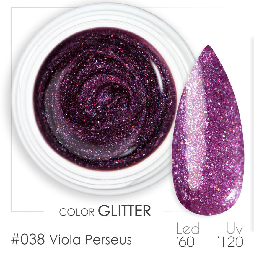 038 - Viola Perseus - Gel UV Colorato - BSN Professional Glitter