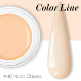 40 - Nudo chiaro - Coprente - Gel UV Colorato - Color line - 5ml