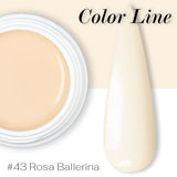 43 - Rosa ballerina - Coprente - Gel UV Colorato - Color line - 5ml
