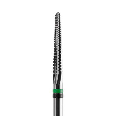 PF-102 - Punta in metallo duro di Tungsteno LGQ - Conica dentatura lamellare taglio trasversale - Ø 2.3 mm