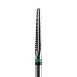 PF-102 - Punta in metallo duro di Tungsteno LGQ - Conica dentatura lamellare taglio trasversale - Ø 2.3 mm