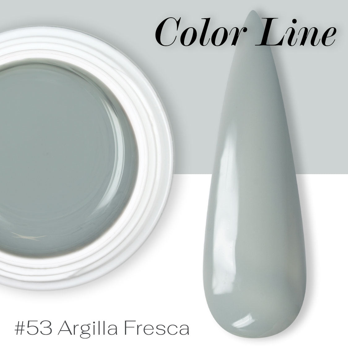 53 - Argilla fresca - Coprente - Gel UV Colorato - Color line - 5ml