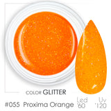055 - Proxima Orange - Gel UV Colorato - BSN Professional Glitter