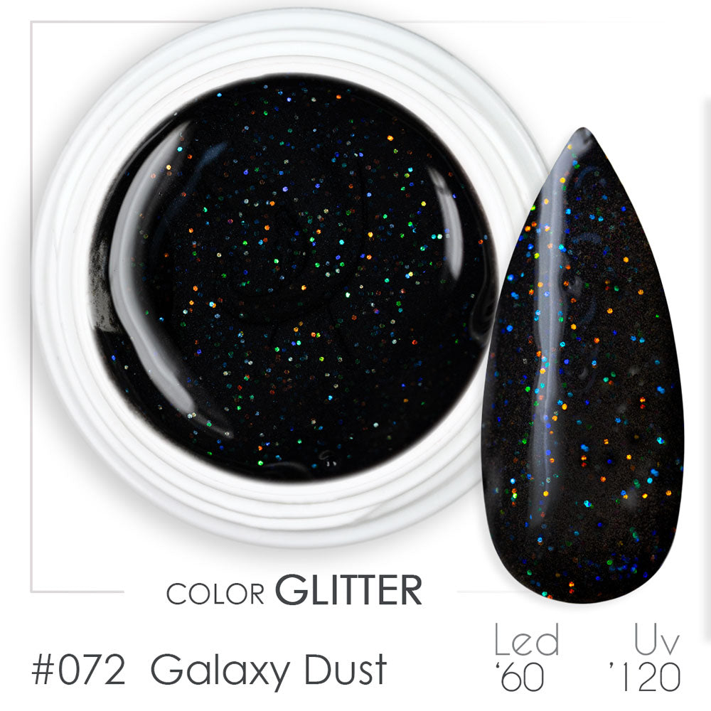 072 - Galaxy Dust - Gel UV Colorato - BSN Professional Glitter