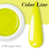 76 - Light lime - Coprente - Gel UV Colorato - Color line - 5ml