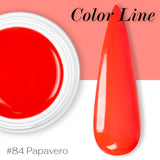 84 - Papavero - Glass Effect - Gel UV Colorato - Color line - 5ml