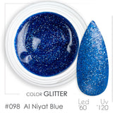 098 - Al Niyat Blue - Gel UV Colorato - BSN Professional Glitter