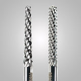 Punta Double doppia testa 2in1 - Ago appuntito e arrotondato - anello blu - BSN Remove Needle Double Medium - grana media