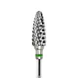 Punta Flame Cone Ø 6 mm - Fascia verde - BSN Remove Cone Strong - grana grossa