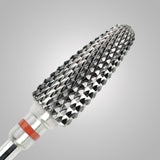 Punta Flame Cone Ø 6 mm - Fascia rossa - BSN Remove Cone Balanced - grana fine