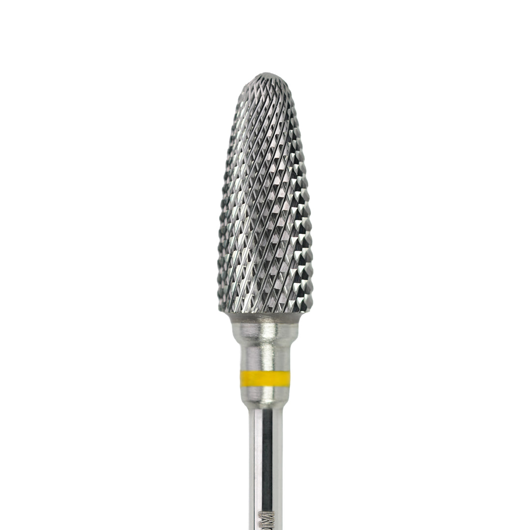Punta Flame Cone Ø 6 mm - Fascia gialla - BSN Remove Cone Delicate Power - grana extra fine