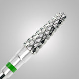 Punta Carbide Conica Extra Strong – anello verde C - BSN Small Umbrella Bit - grana grossa