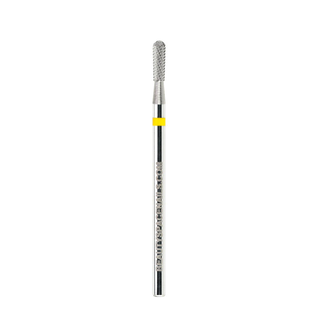 Punta Carbide Slim Barrel Precision Ø 1.8  anello giallo - BSN Small Barrel Shape Bit - grana fine