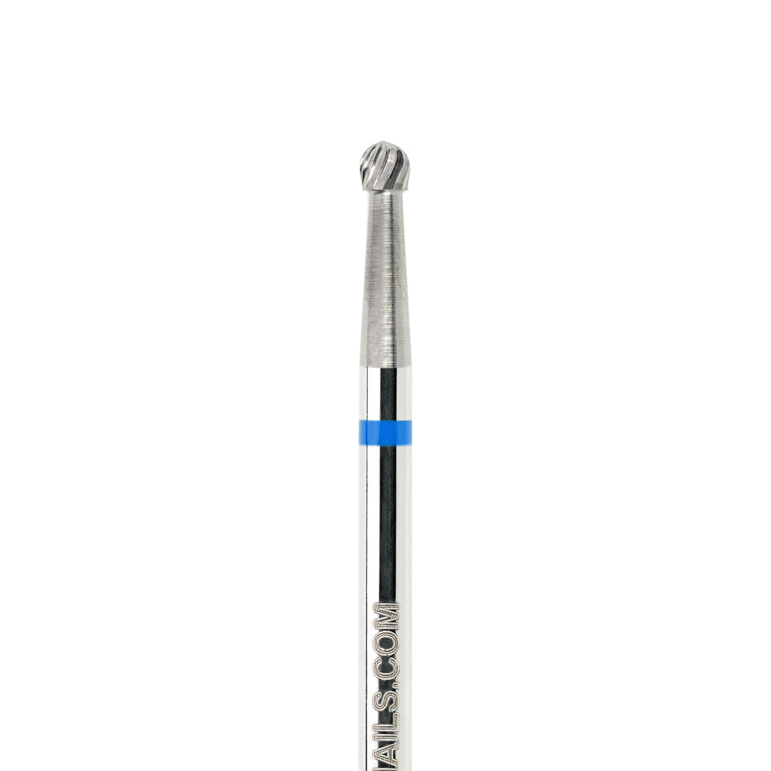 Punta Carbide Sphere Precision Ø 2.3  anello blu - BSN Ball Shape Bit - grana media
