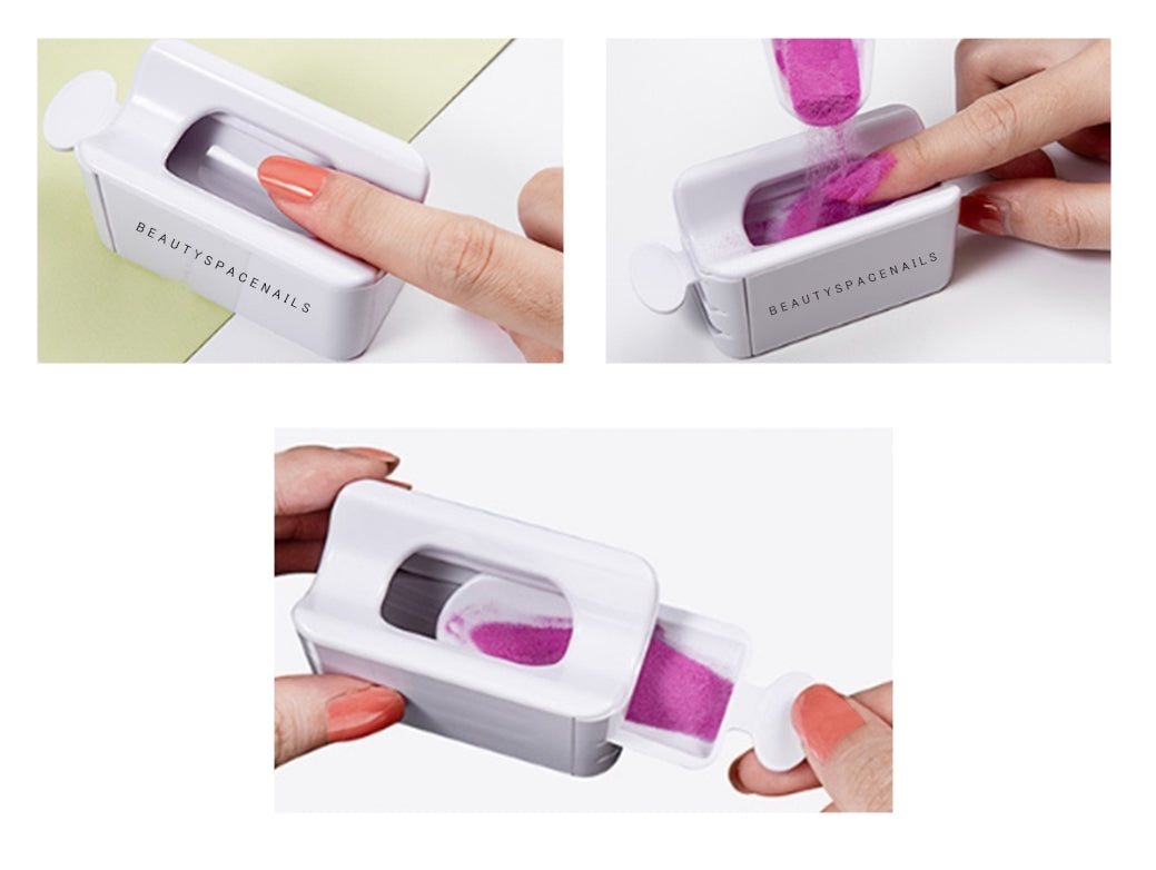 Aspirabriciole Per Unghie Professionale - Motore 650Pa, 30 Filtri, Silenzioso Per Nail Art - Foto 7