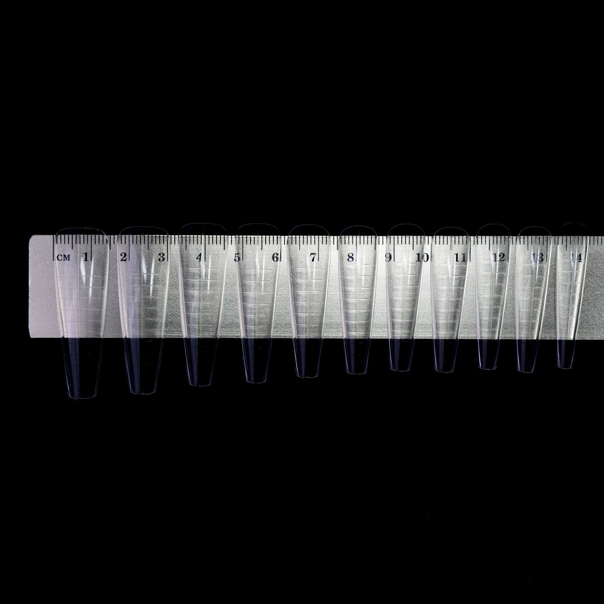 Dualforms 20 - Dual form Long Coffin sottile XL - Formine trasparenti 120 pezzi
