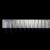 Dualforms 20 - Dual form Long Coffin sottile XL - Formine trasparenti 120 pezzi
