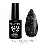GE134 - Nero con glitter - Master Color Soak Off 12 ml