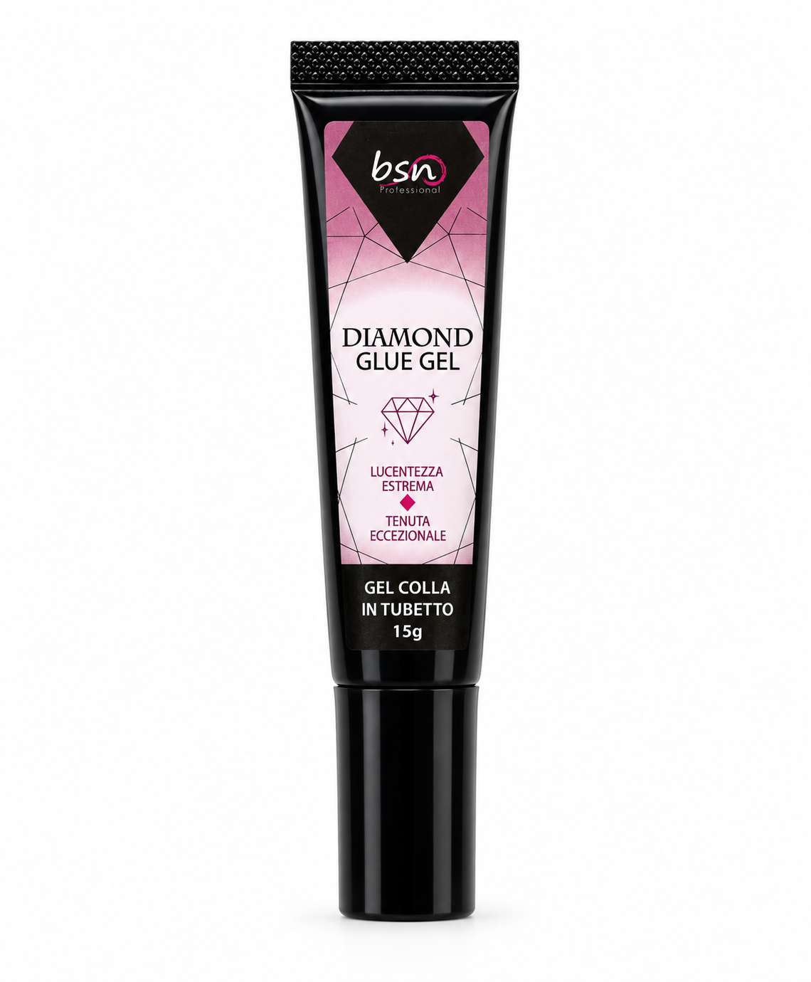 Diamond Glue Gel – Gel Colla in Tubetto 15 g per Strass e Decorazioni in Rilievo | UV/LED