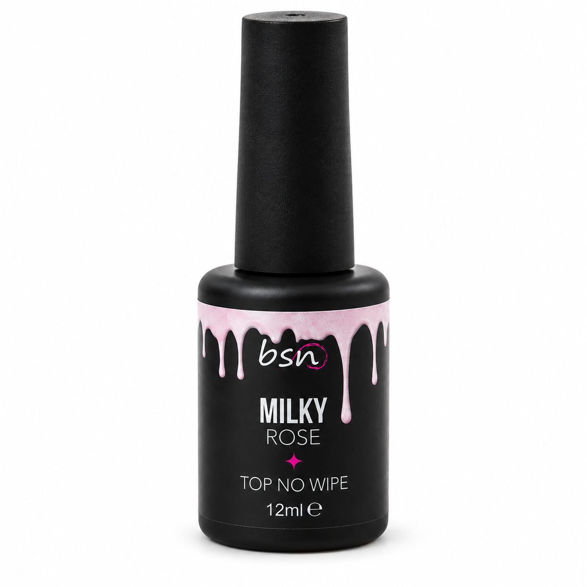 Milky Rose – Top Coat No Wipe BSN 12 ml rosa latte