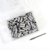 Mini cilindretti sanding bands abrasivi, testine di ricambio con mandrino incluso 100PZ.